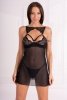 Krolina Black/Czarna seksowna koszulka nocna LivCo Corsetti Fashion rozmiar - L/XL
